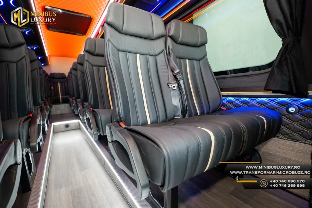 Conversii microbuze Mercedes Sprinter 22+1+1 locuri Minibus Luxury by Cristi