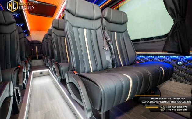 Conversii microbuze Mercedes Sprinter 22+1+1 locuri Minibus Luxury by Cristi