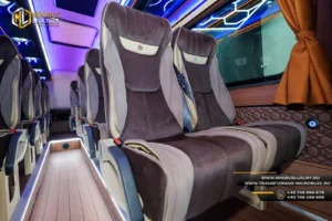 Scaune premium Mercedes Sprinter 22+1+1 locuri Minibus Luxury by Cristi