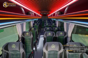 iluminare ambientala LED interior microbuz transformat - transformari Mercedes Sprinter Luxury