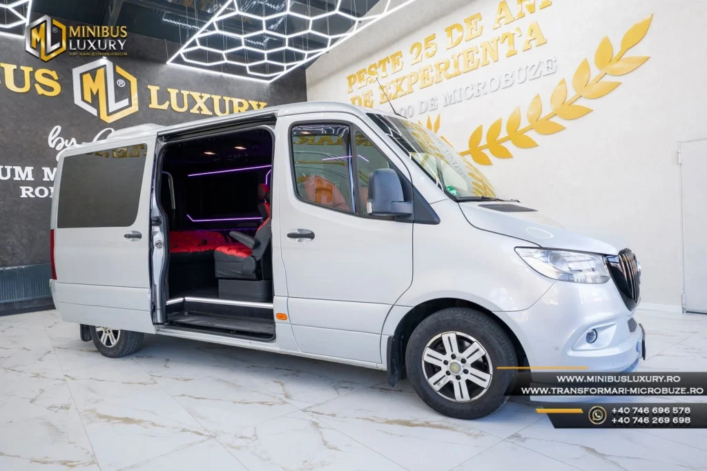 Transformari microbuze 6+1 locuri Mercedes Sprinter by Luxury Minibus (1)