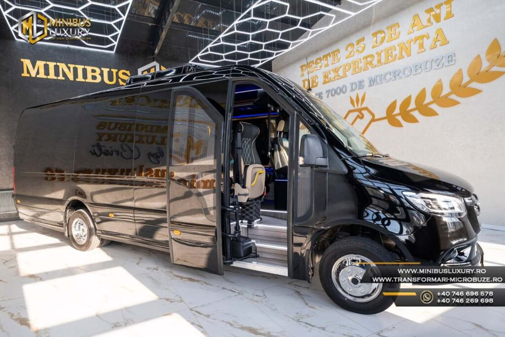 Transformare microbuz transport persoane