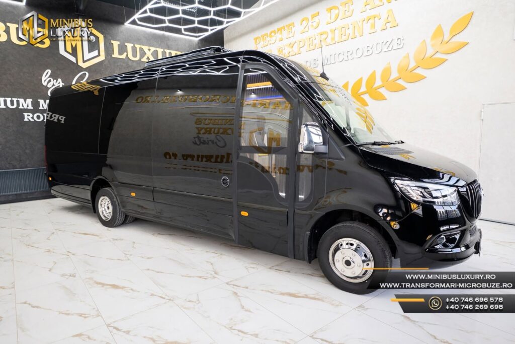 Transformare Mercedes Sprinter 2027 19 1 1 locuri Minibus Luxury by Cristi