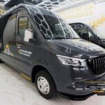Transformare microbuz Sprinter 19 1 1 locuri premium facuta de firma Minibus Luxury Galati